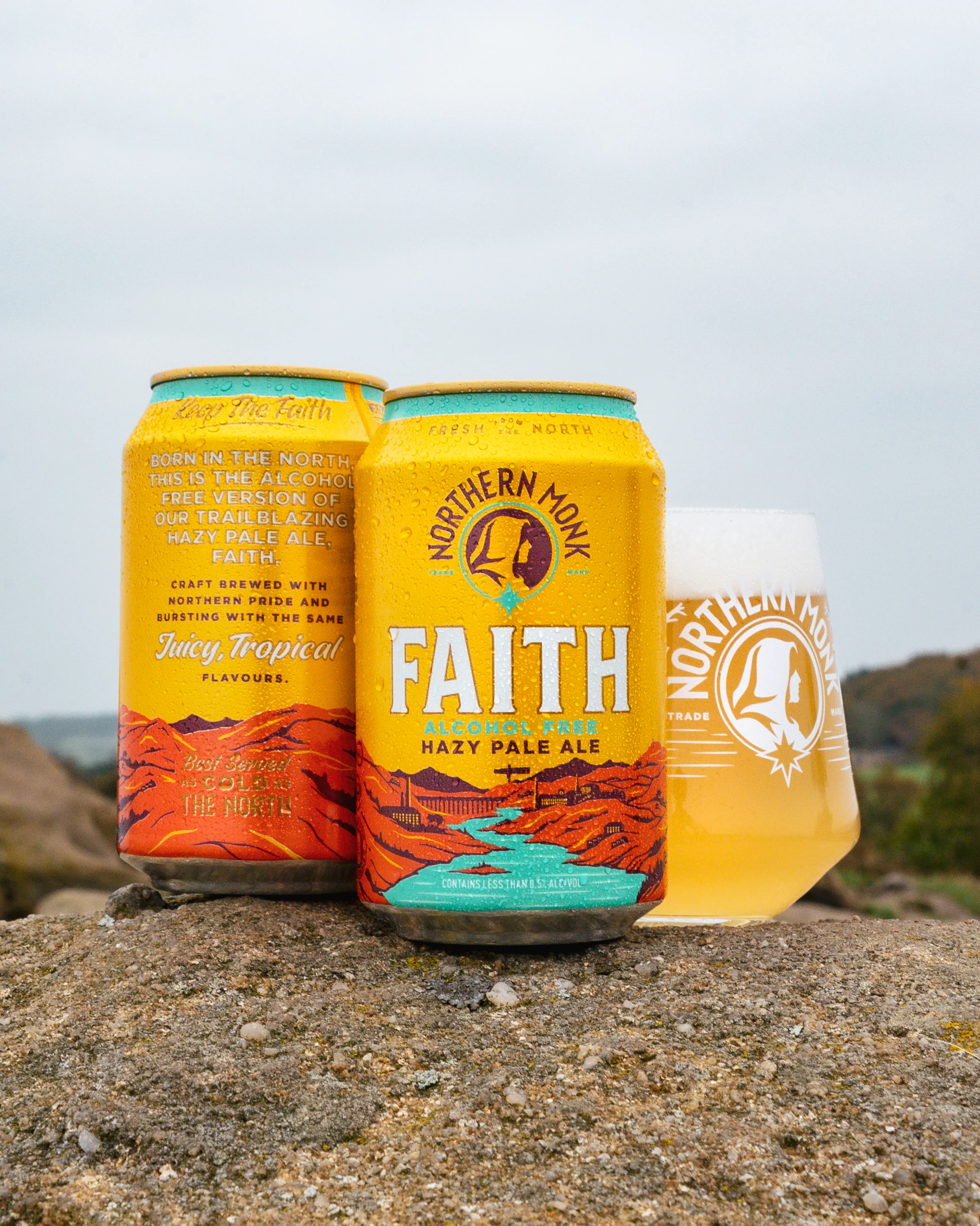 12 PACK // FAITH ALCOHOL FREE // ALCOHOL FREE HAZY PALE ALE // 0.4% - Image 3