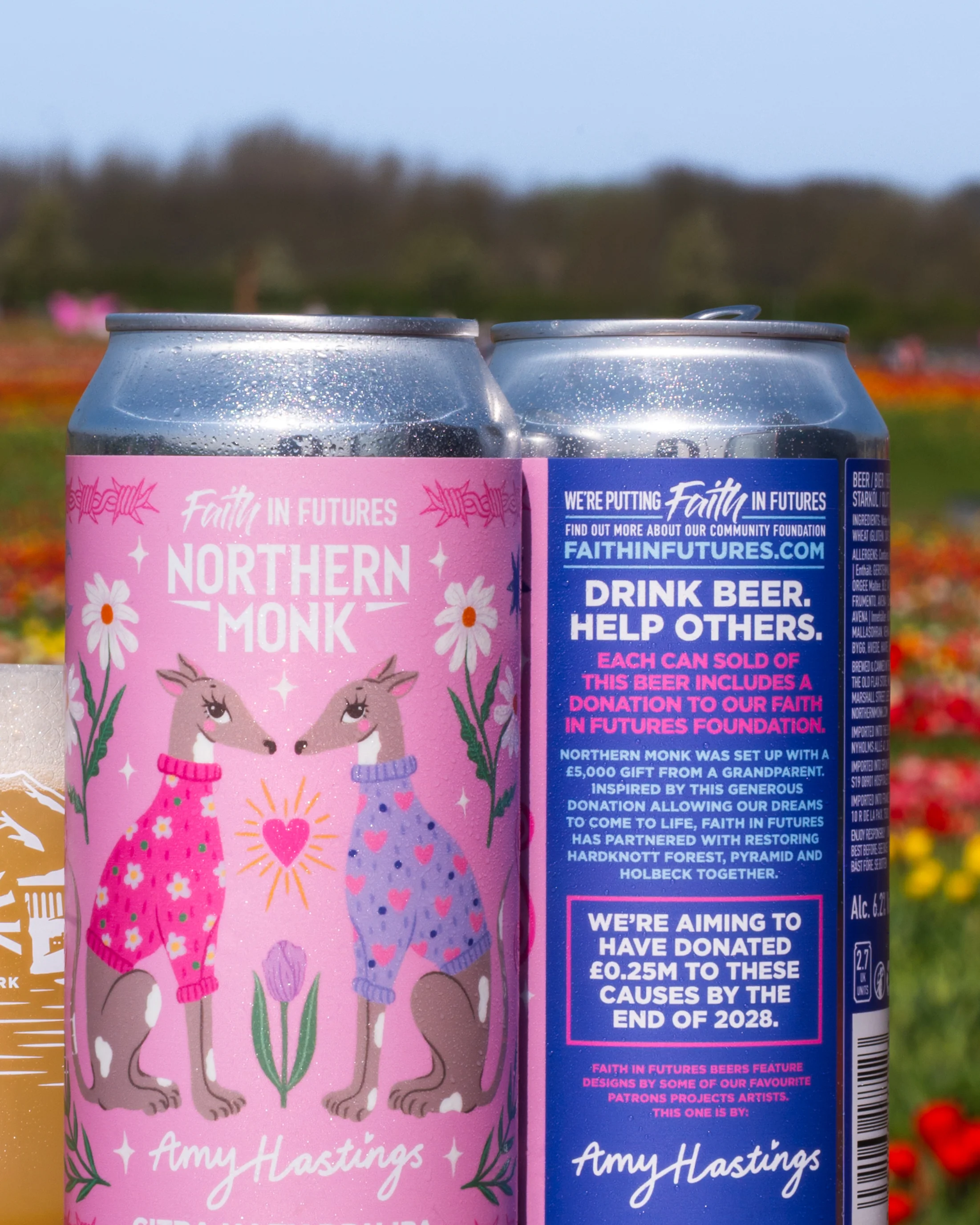 2026 FAITH IN FUTURES // AMY HASTINGS // DDH HAZY IPA // 6.2% - Image 2