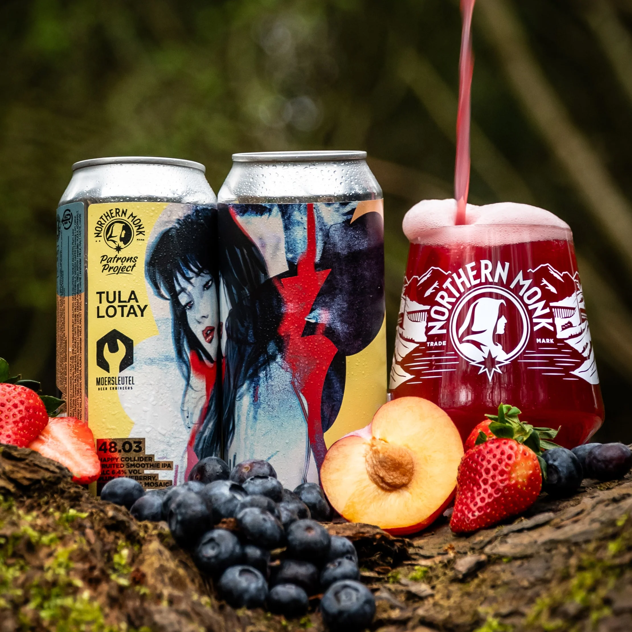 HAPPY COLLIDER // TULA LOTAY // MOERSLEUTEL // FRUITED SMOOTHIE IPA // 6.4% - Image 3
