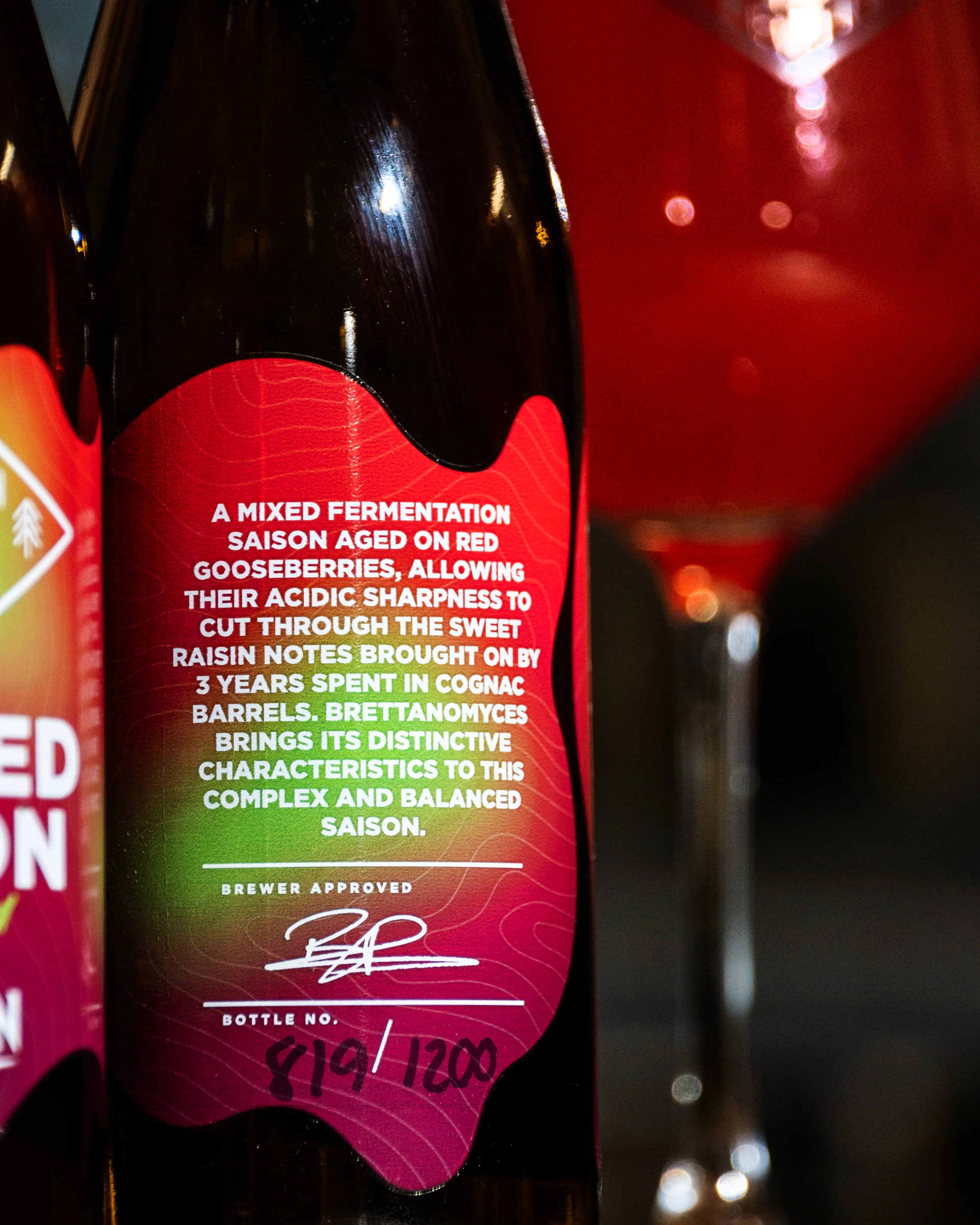 NORTHERN WILD 007 // BRANDY BARREL-AGED FRUITED SAISON // 6.6% - Image 6